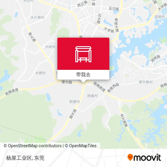 杨屋工业区地图
