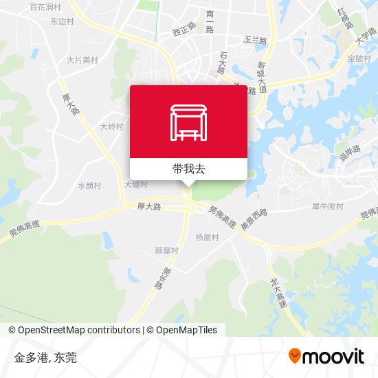 金多港地图