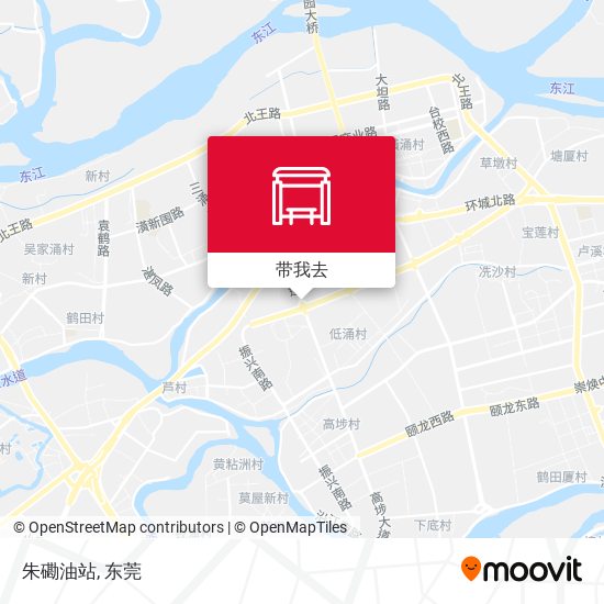 朱磡油站地图