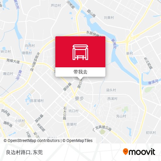 良边村路口地图