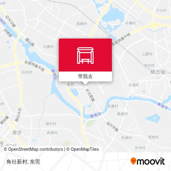 角社新村地图