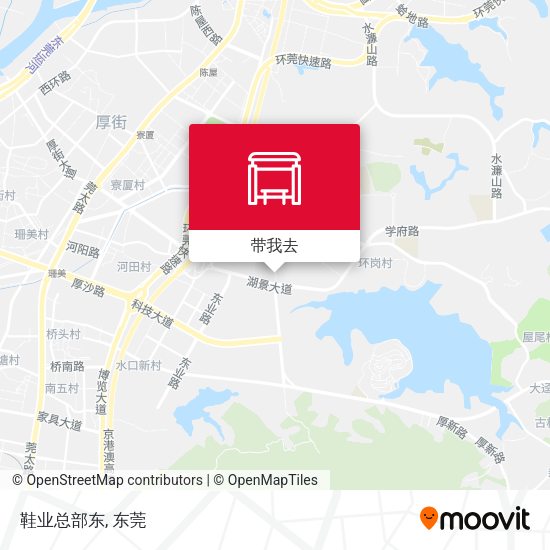 鞋业总部东地图