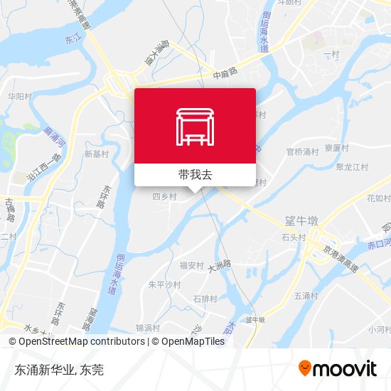 东涌新华业地图
