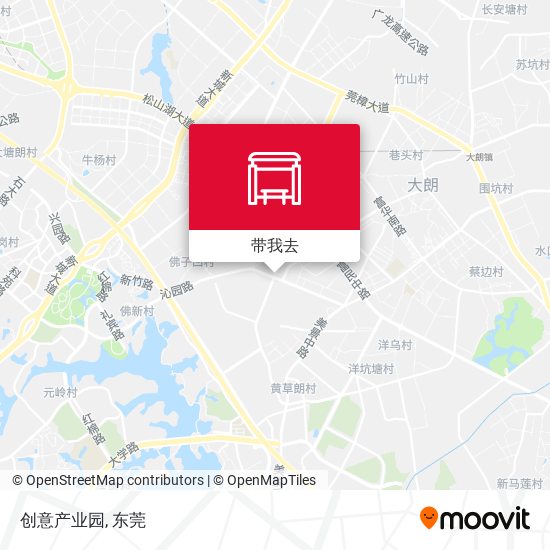 创意产业园地图