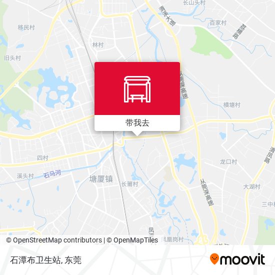 石潭布卫生站地图