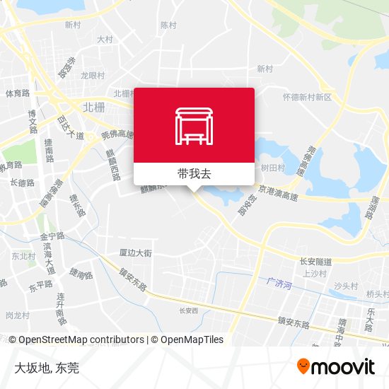 大坂地地图
