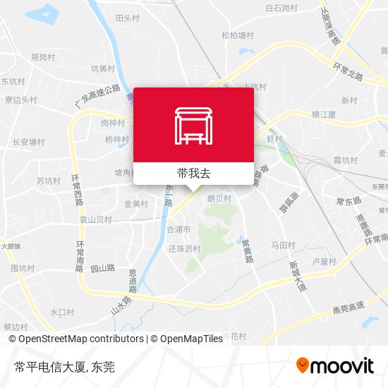 常平电信大厦地图