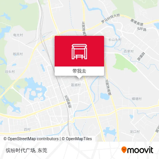 缤纷时代广场地图