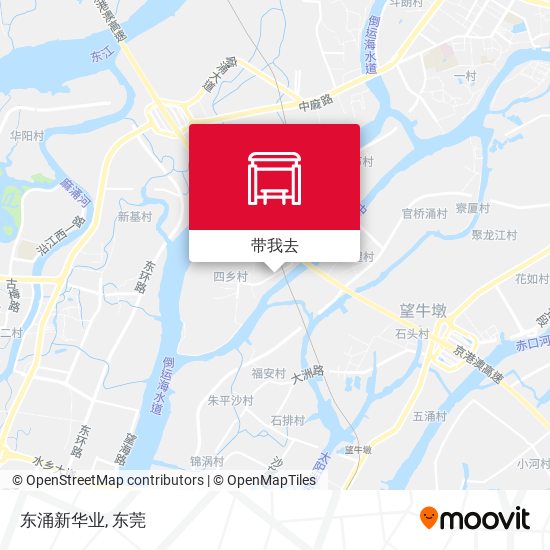 东涌新华业地图