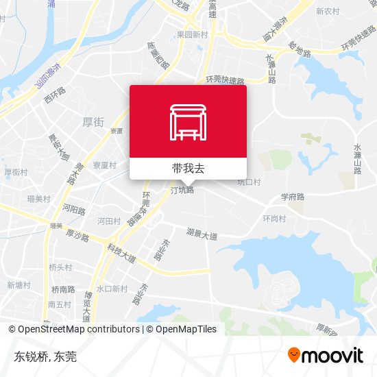 东锐桥地图