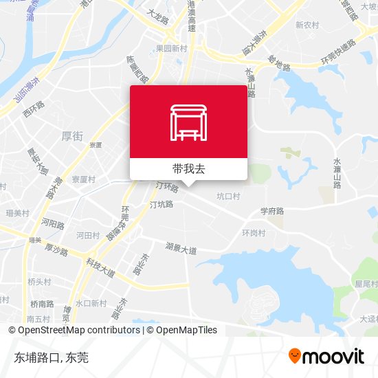 东埔路口地图