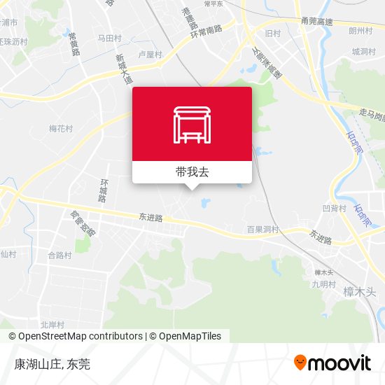 康湖山庄地图
