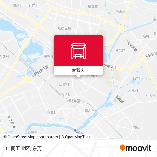 山夏工业区地图