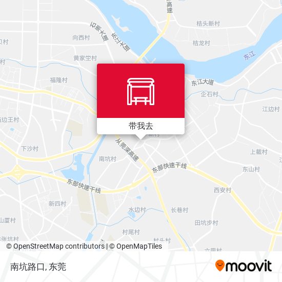 南坑路口地图