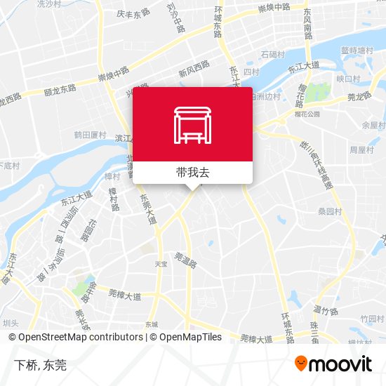 下桥地图
