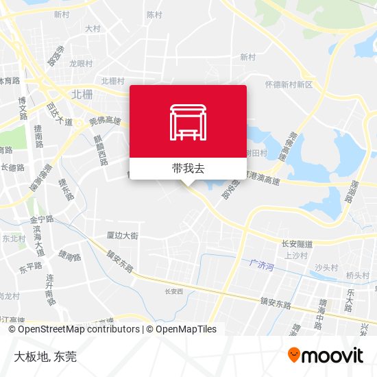 大板地地图