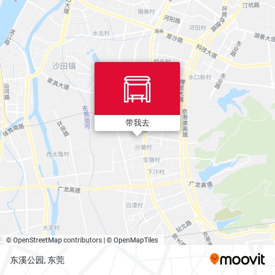 东溪公园地图