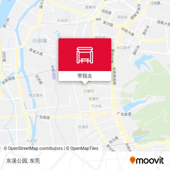 东溪公园地图
