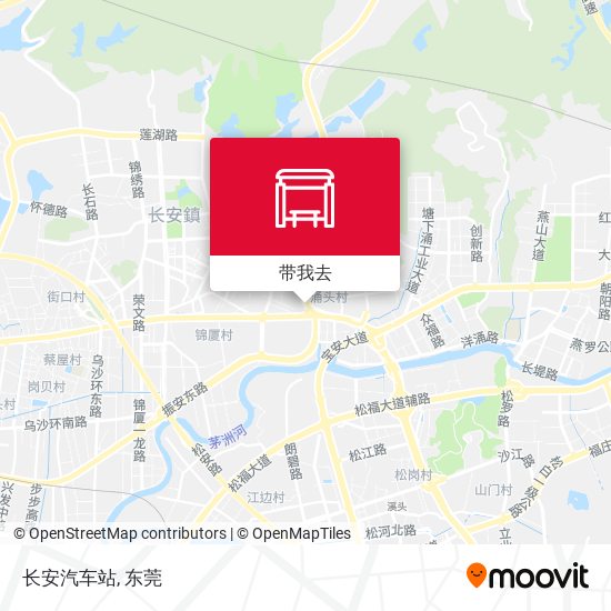 长安汽车站地图