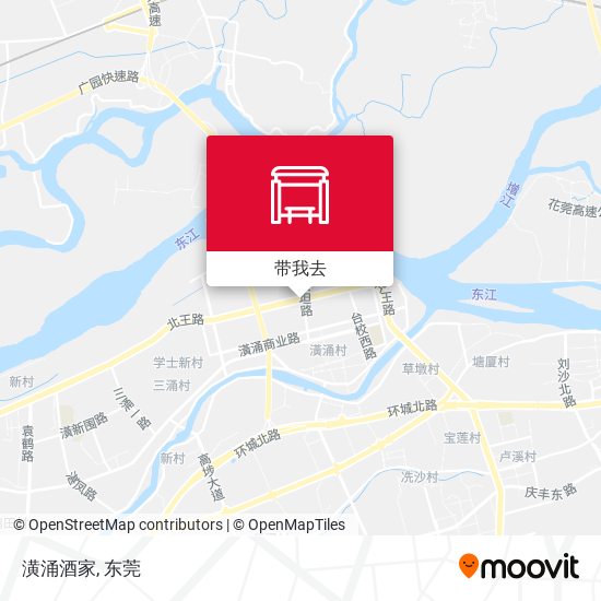 潢涌酒家地图