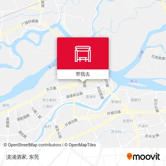 潢涌酒家地图