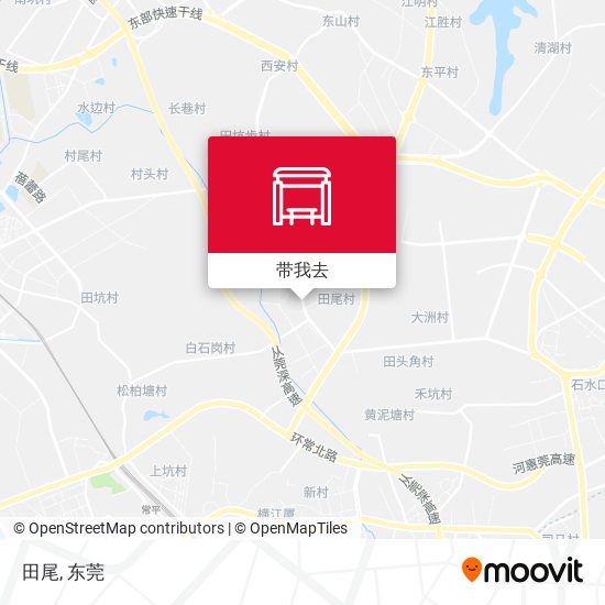 田尾地图