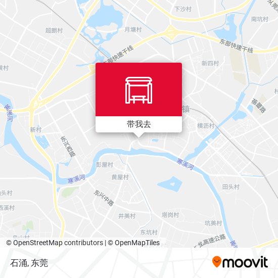 石涌地图