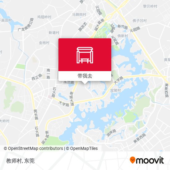 教师村地图