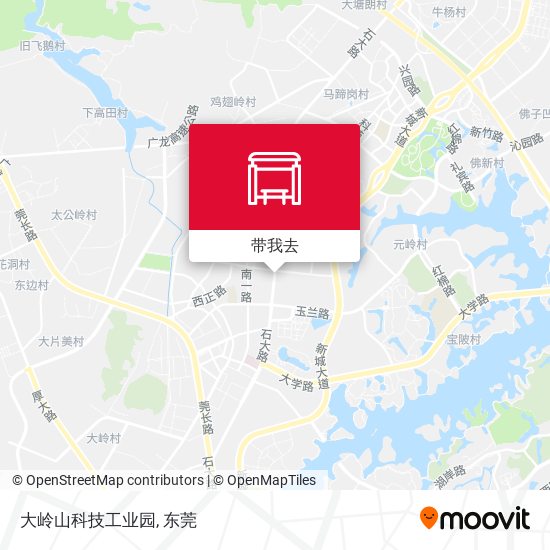 大岭山科技工业园地图