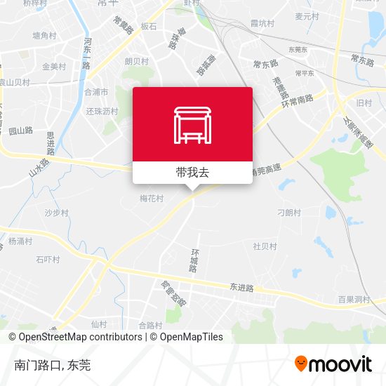 南门路口地图