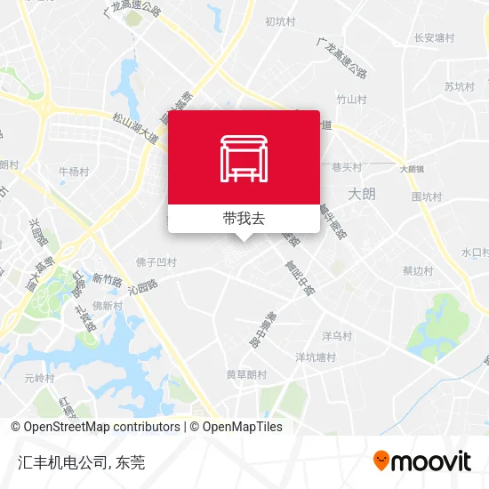 汇丰机电公司地图