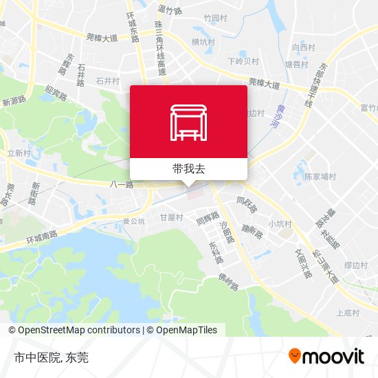 市中医院地图