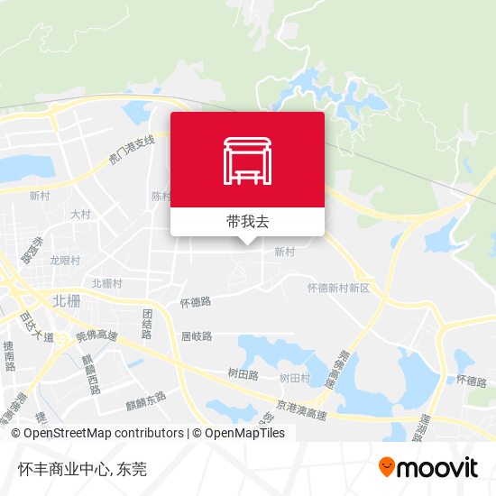怀丰商业中心地图