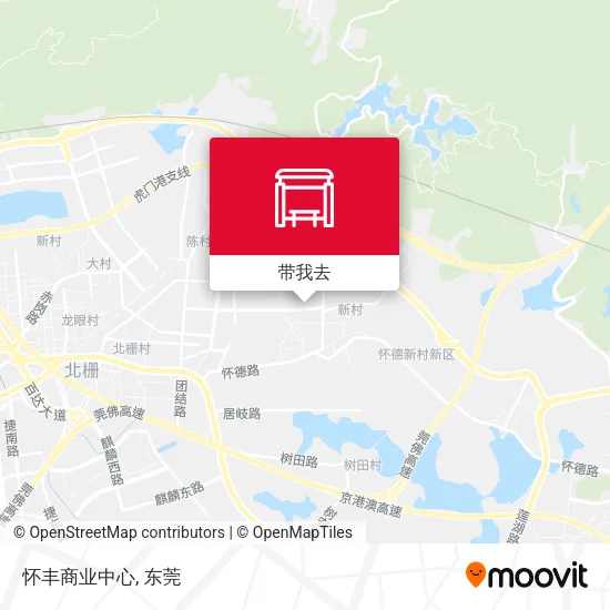 怀丰商业中心地图