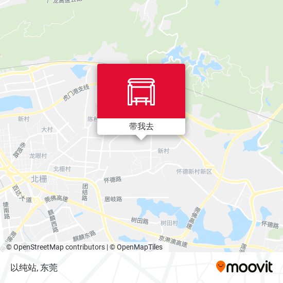 以纯站地图