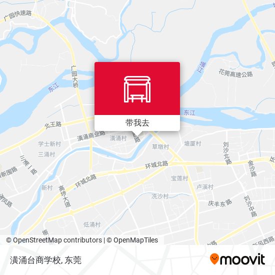 潢涌台商学校地图