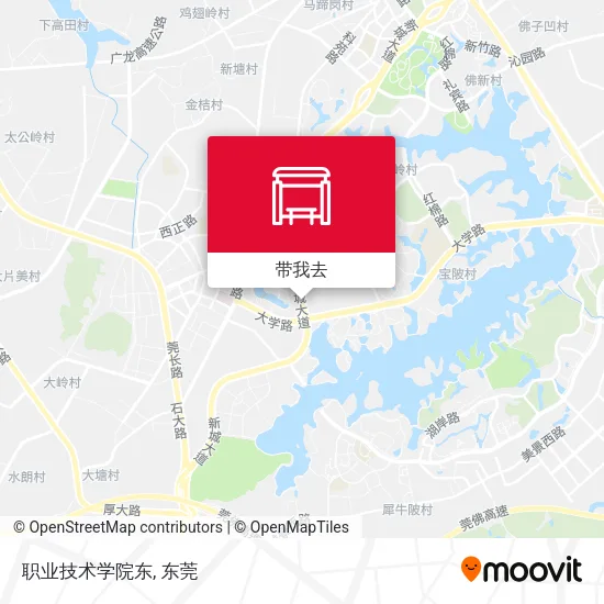 职业技术学院东地图