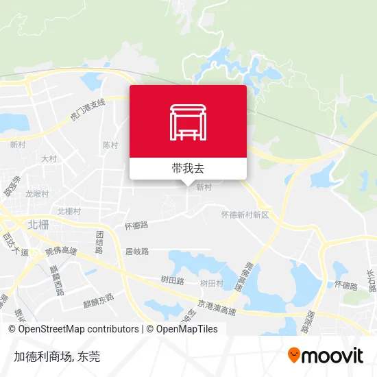 加德利商场地图