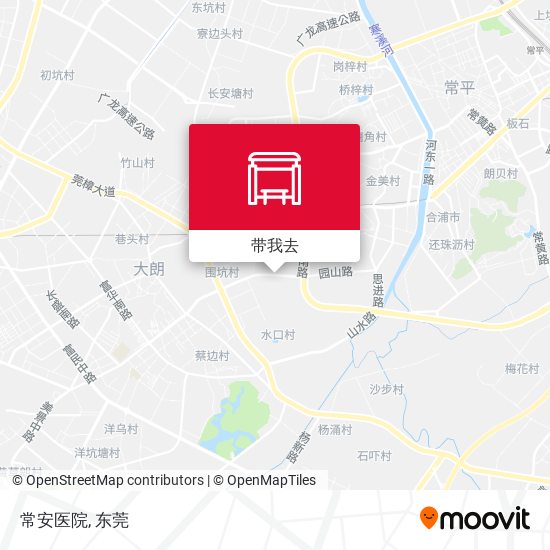 常安医院地图