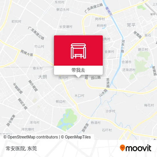 常安医院地图