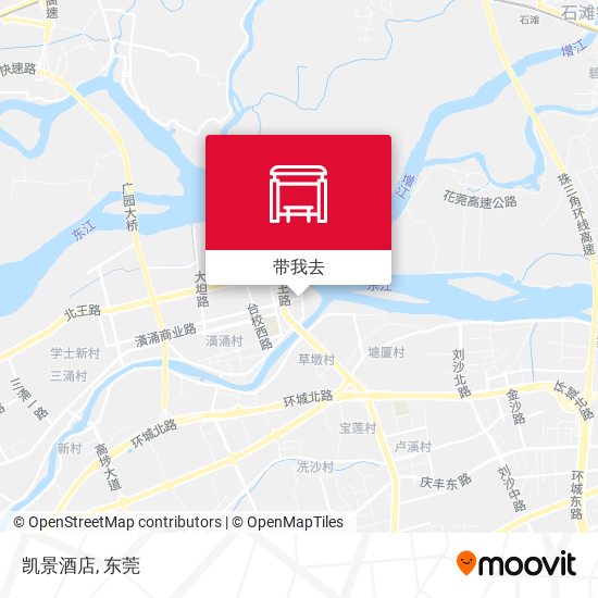 凯景酒店地图