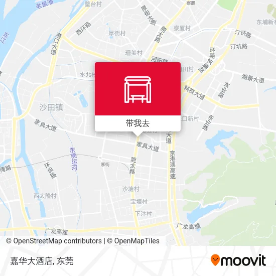 嘉华大酒店地图