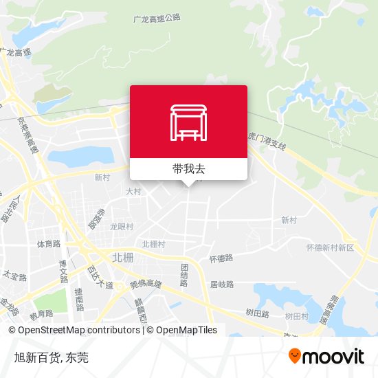 旭新百货地图