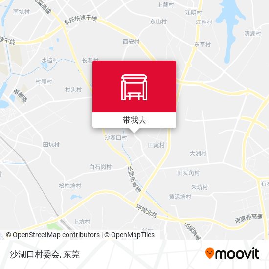 沙湖口村委会地图