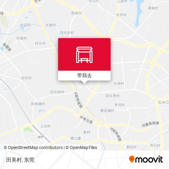 田美村地图