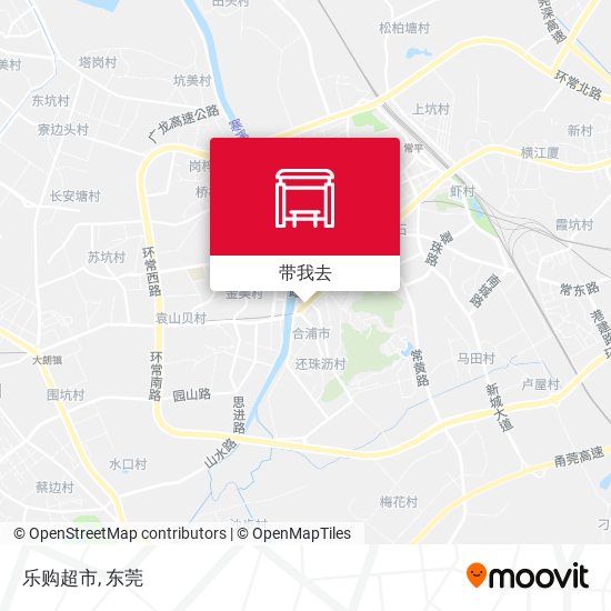 乐购超市地图
