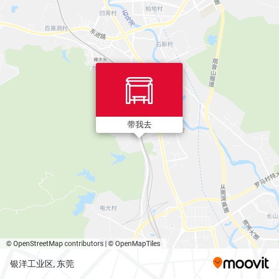 银洋工业区地图