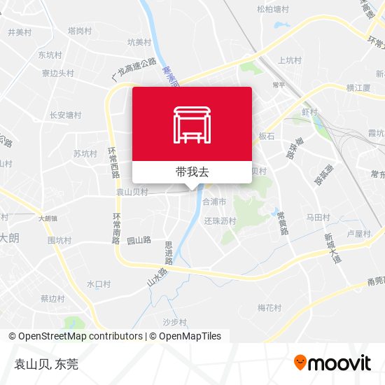 袁山贝地图