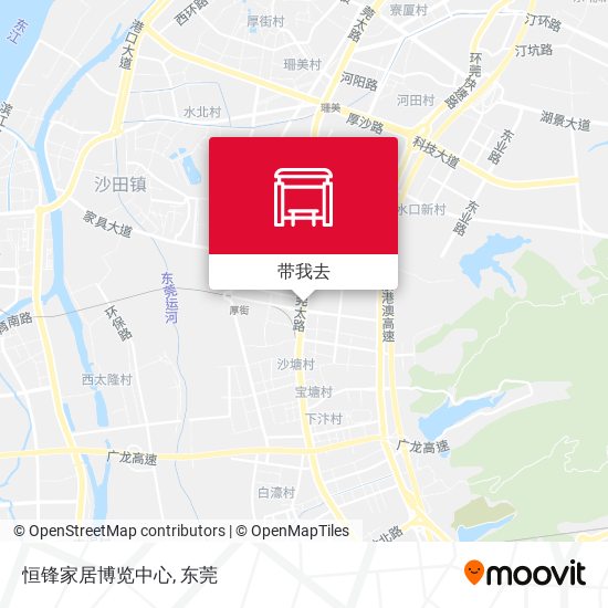 恒锋家居博览中心地图