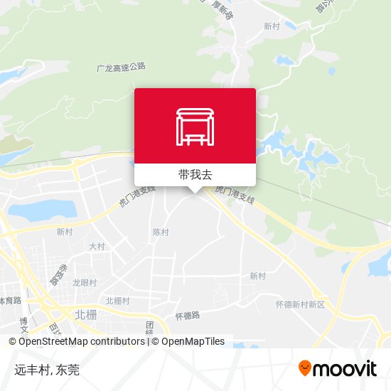 远丰村地图